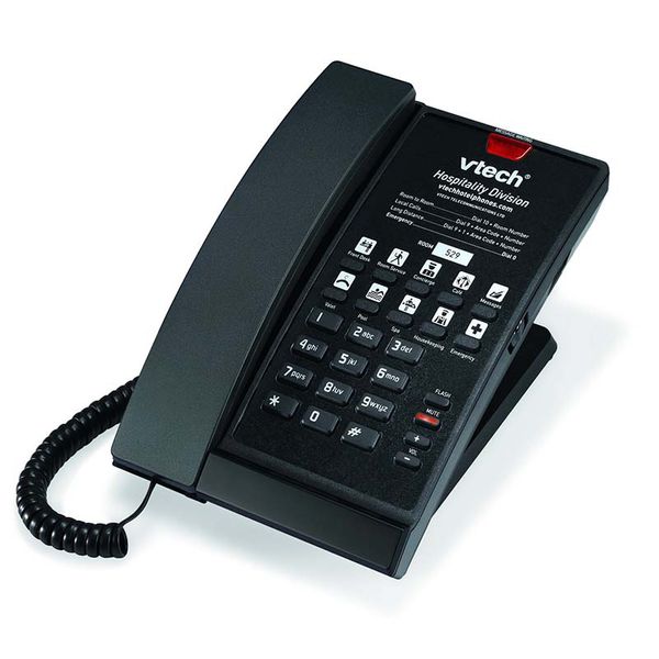 VTECH VTECH A2210 Black Τηλέφωνο
