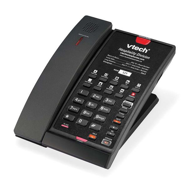 VTECH VTECH CTM-A2411 Black Τηλέφωνο