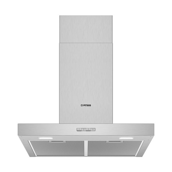 Pitsos PTK6D65G Inox Απορροφητήρας Καμινάδα