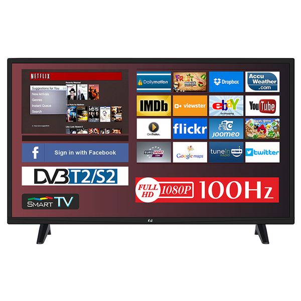 F&U FLS32204H 32" Τηλεόραση Smart TV