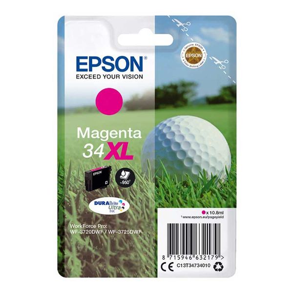 Epson 34 XL Magenta Μελάνι InkJet