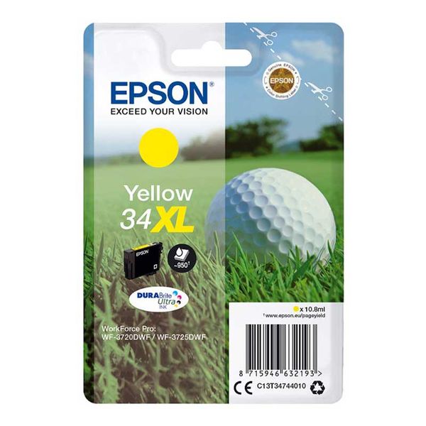 Epson 34 XL Yellow Μελάνι InkJet