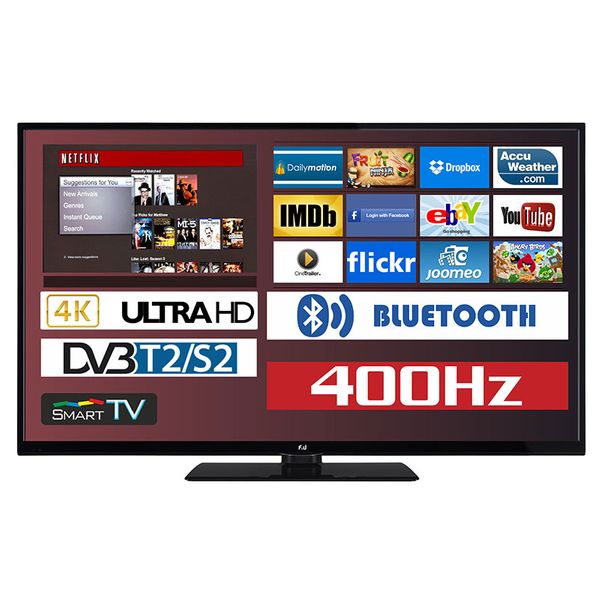 F&U FL2D4304UH 43" Τηλεόραση Smart 4K TV