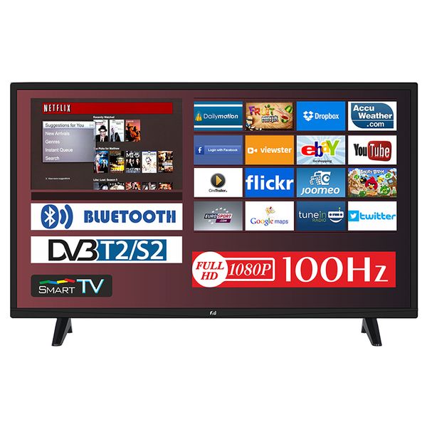 F&U FLS32206H 32" Τηλεόραση Smart TV