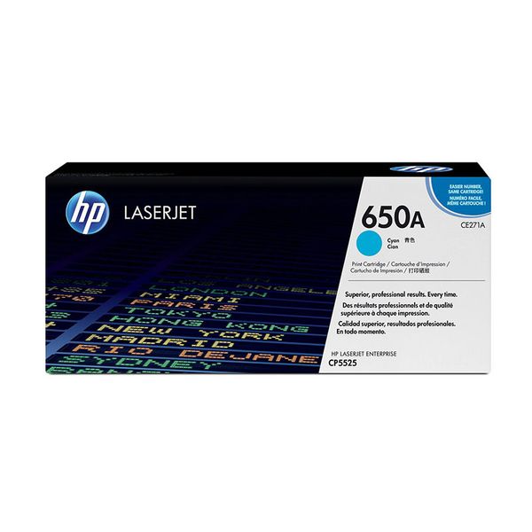 HP 650A Cyan Toner