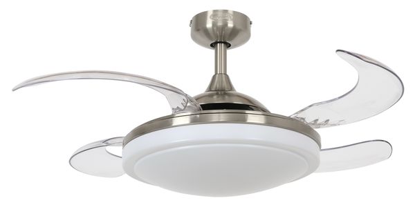 Fanaway by Beacon Evora Brushed Chrome Ανεμιστήρας Οροφής