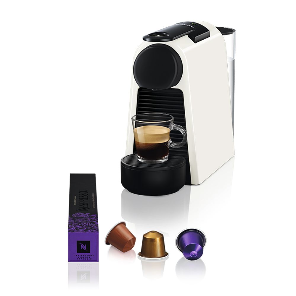 Delonghi EN85.WAE Essenza Mini Pure White & Aeroccino Μηχανή Nespresso