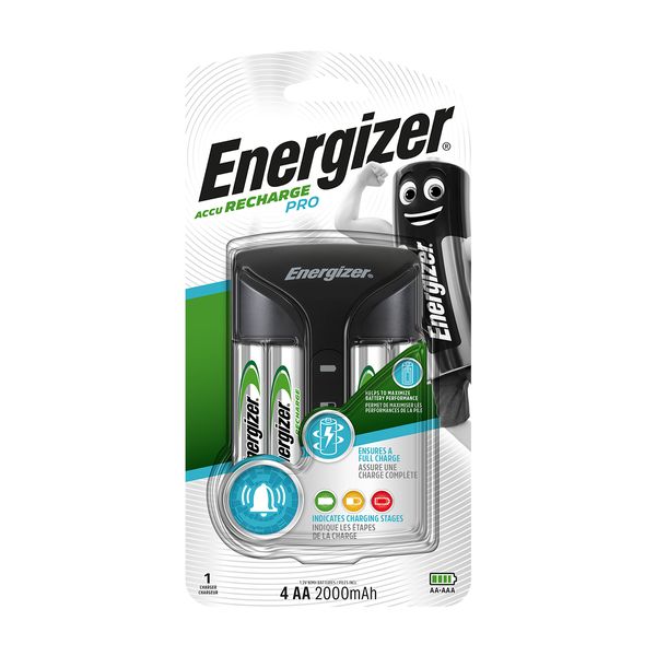 Energizer Energizer Pro Charger 4AA 2000mAh Φορτιστής Μπαταριών