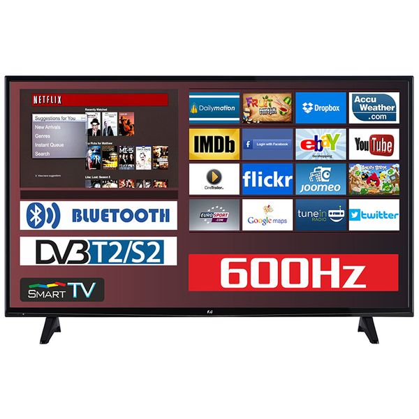 F&U FLS50201 50" Τηλεόραση Smart TV