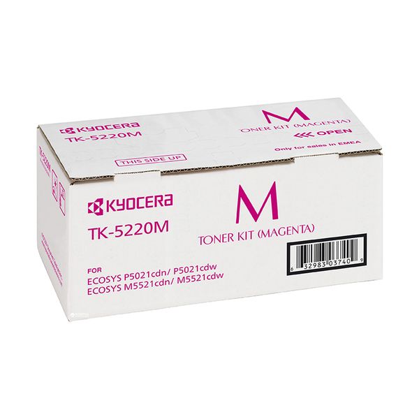 Kyocera TK-5220M Magenta Toner