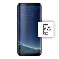 Αλλαγή Οθόνης Samsung Galaxy S8+ Black με Αδιαβροχοποίηση