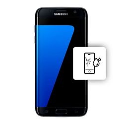 Αλλαγή Οθόνης Samsung Galaxy S7 edge Black με Αδιαβροχοποίηση