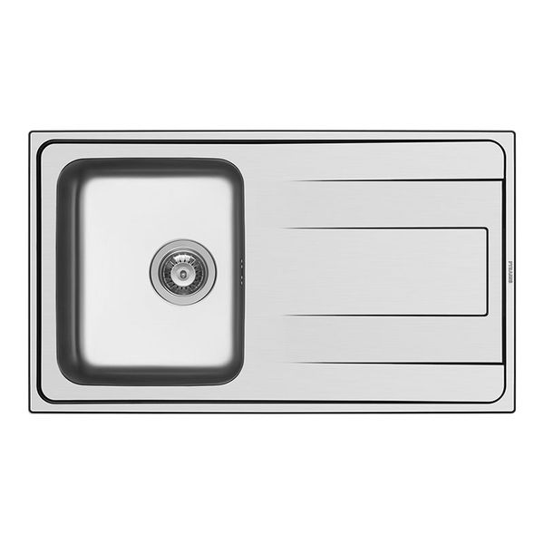 Pyramis Pyramis Alea 86x50 1B 1D Γυαλισμένος Νεροχύτης Κουζίνας