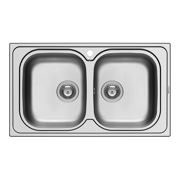 Pyramis Amaltia 86x50 2B Γυαλισμένος Νεροχύτης Κουζίνας