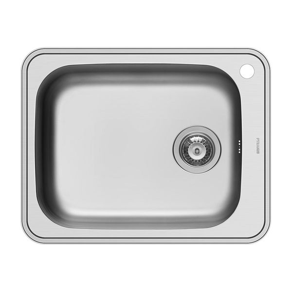 Pyramis Space Plus 1B Γυαλισμένος Νεροχύτης Κουζίνας