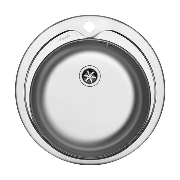 Pyramis Kiba 48.5cm Νεροχύτης Κουζίνας