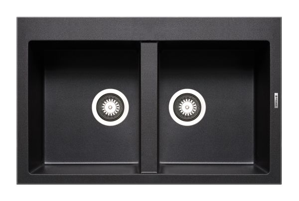 Pyramis Alazia 79X50 2B Carbon Νεροχύτης Κουζίνας