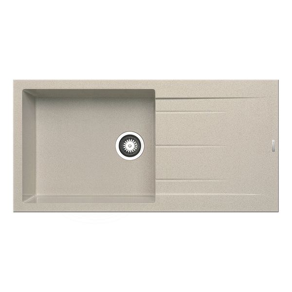 Pyramis Alazia 100x50 1B 1D Beige Νεροχύτης Κουζίνας