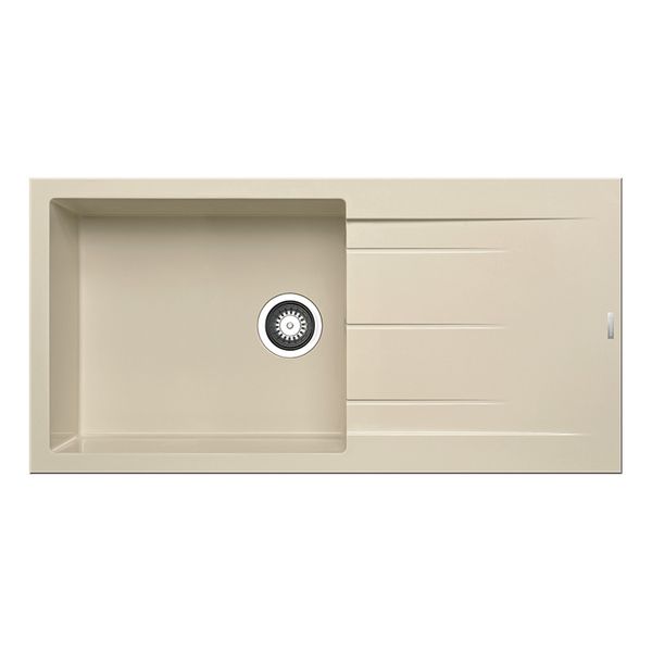 Pyramis Alazia 100x50 1B 1D Mocha Νεροχύτης Κουζίνας