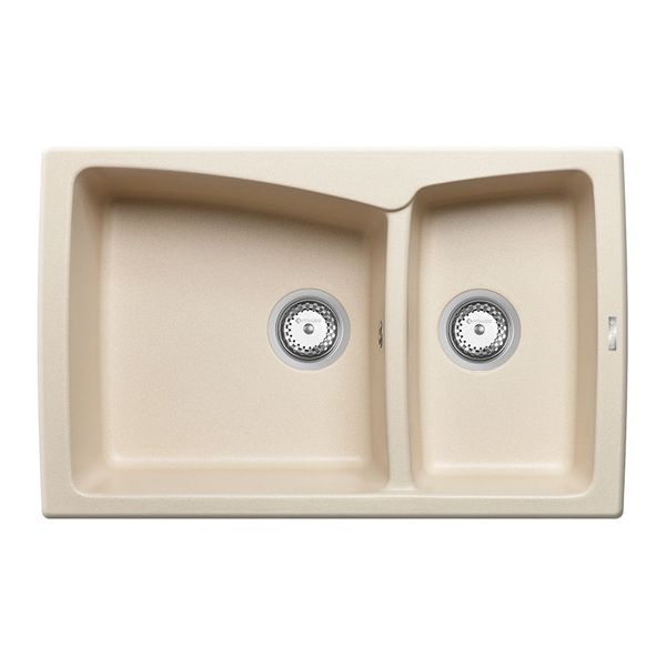 Pyramis Delia 78.5x50 1 3/4B Champagne N/S Νεροχύτης Κουζίνας