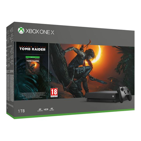 Microsoft Κονσόλα Xbox One X 1TB & Shadow of the Tomb Raider