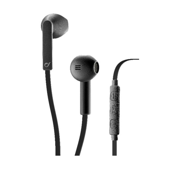 Cellular Line Loud Up Black Earbud Ακουστικά Ψείρες