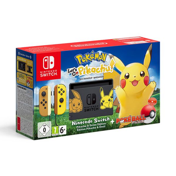 Nintendo Κονσόλα Switch & Pokemon: Let`s Go Pikachu!