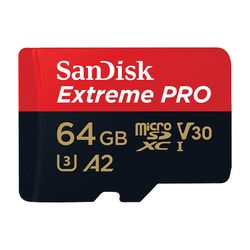 Sandisk Extreme Pro 64GB 170MB/sec MicroSDXC
