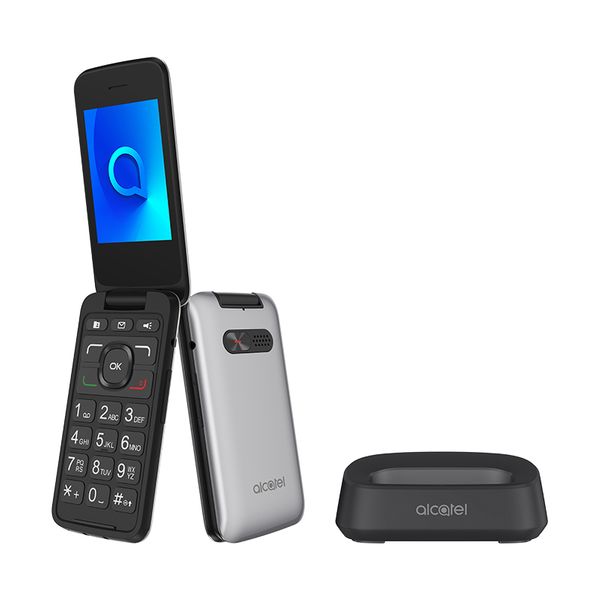 Alcatel 3026X Metal Silver Κινητό Τηλέφωνο