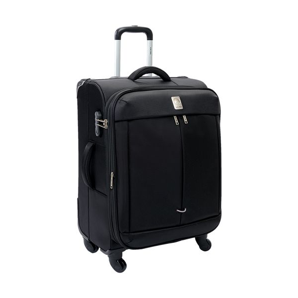 Delsey Delsey Flight 65cm Black Βαλίτσα Ταξιδίου