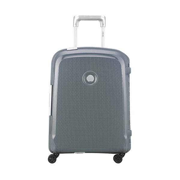 Delsey Delsey Belfort Plus Slim 55x40x20cm Γκρι Βαλίτσα Ταξιδίου
