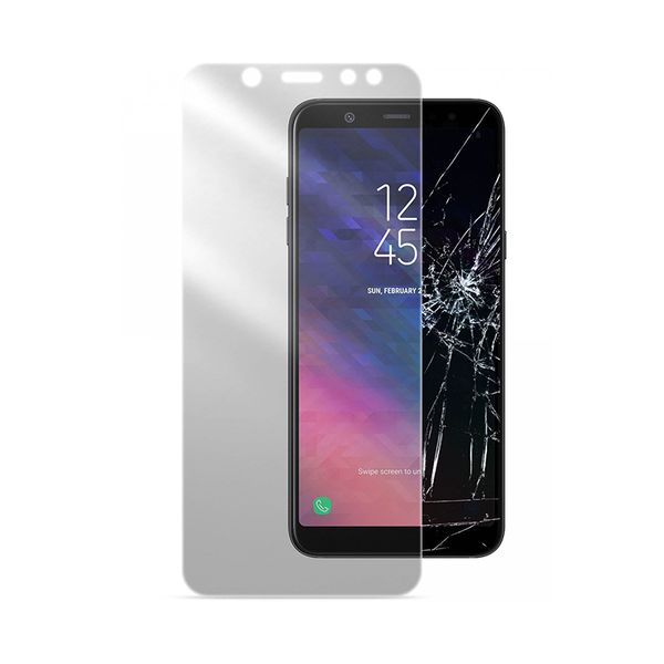 Cellular Line Cellular Line 2.5D Full Glue Second Glass Ultra Samsung Galaxy A6 2018 Προστατευτικό Οθόνης