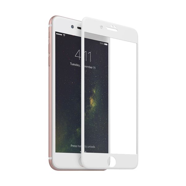 Redshield 2.5D Full Glue Tempered Glass iPhone 6/6S/7/8 White Προστατευτικό Οθόνης