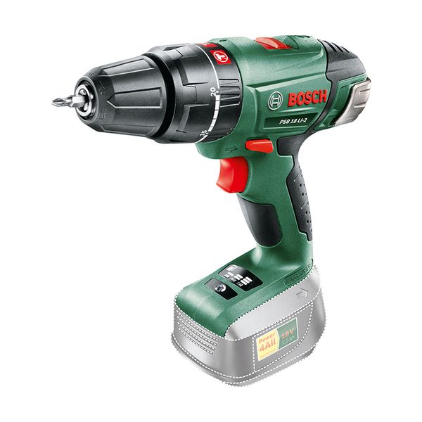 Bosch Bosch PSB 18 LI-2 Solo Κρουστικό Δραπανοκατσάβιδο Μπαταρίας