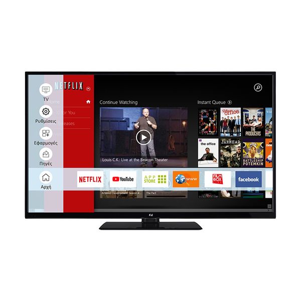 F&U FL2D4903UH 49" Τηλεόραση Smart 4K TV