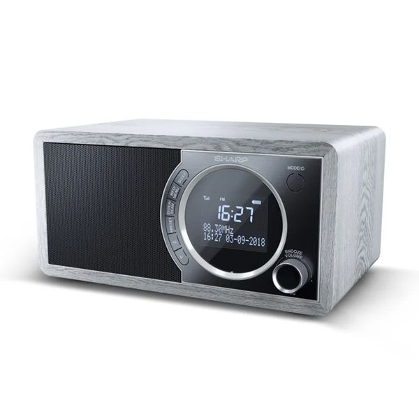 Sharp DR-450 Grey Ψηφιακό Ραδιόφωνο