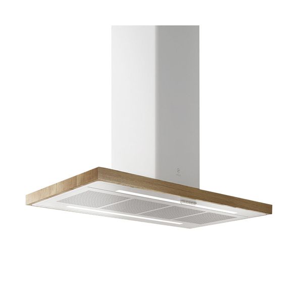 Elica Bio Island WH/A/120X53 Rovere Απορροφητήρας Νησίδα