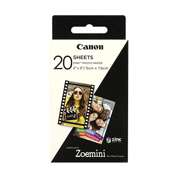 CANON Zink Paper 20 sheets for Zoe mini