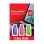 Sandisk Cruzer Blade Flash Drive 32GB 3-Pack