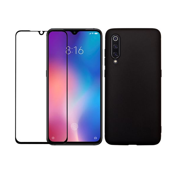 Redshield Set Xiaomi Mi 9 TPU Case & Tempered Glass