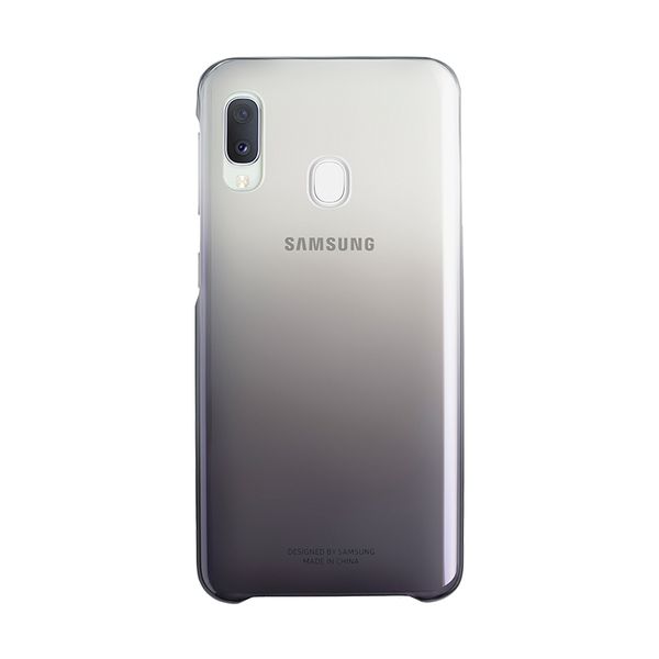 Samsung Galaxy Gradation A20e Cover Black Θήκη Κινητού