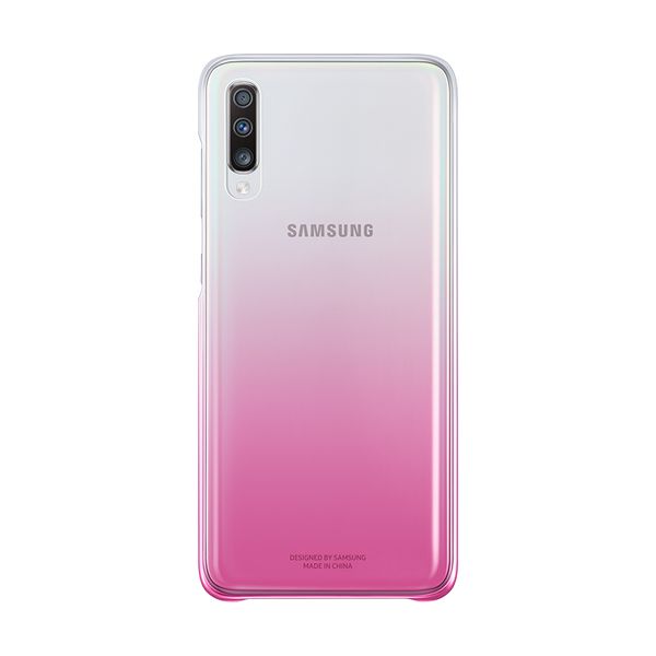 Samsung Gradation Cover Galaxy A70 Pink Θήκη Κινητού