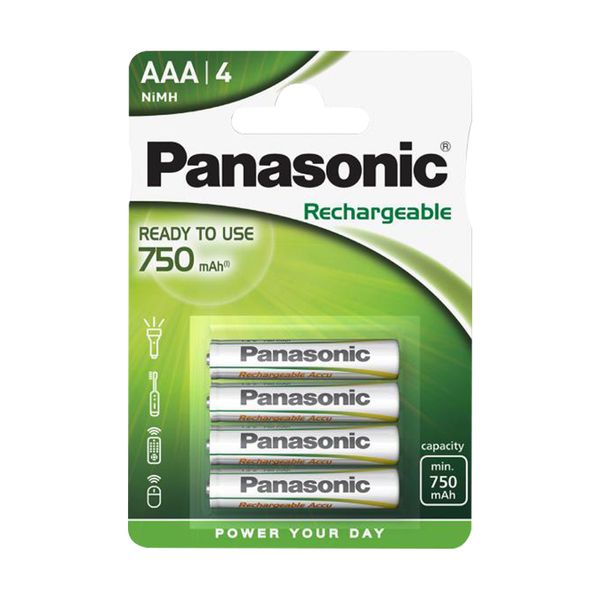 Panasonic ΑΑA Ready to Use 750mAh 4τεμ
