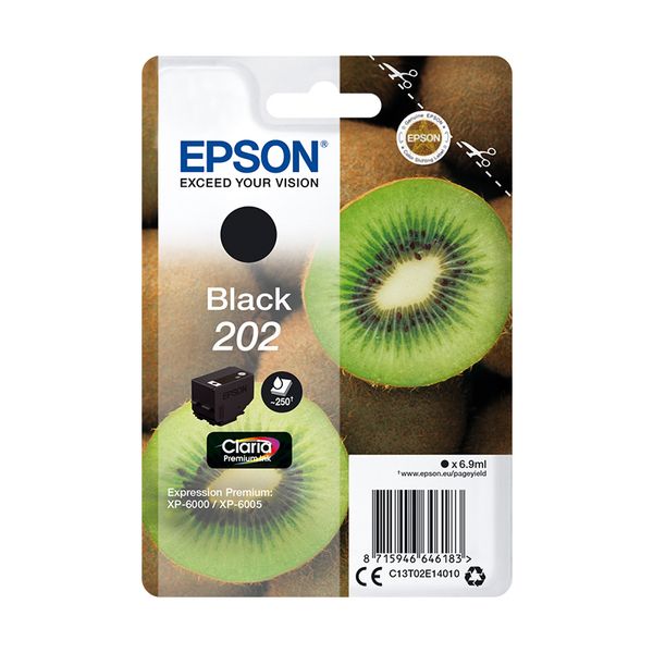 Epson 202 Black (C13T02E14010)
