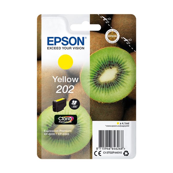 Epson 202 Yellow (C13T02F44010)