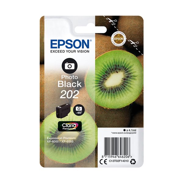 Epson 202 Photo Black (C13T02F14010) Μελάνι InkJet