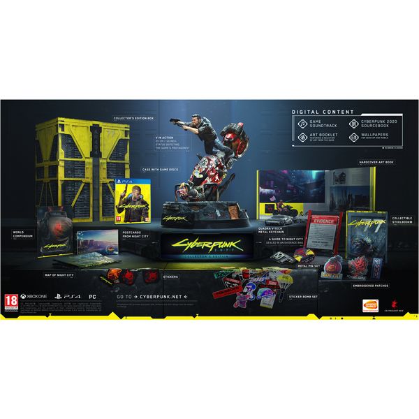 Cyberpunk 2077 Collector`s Edition Game PS4