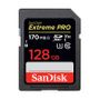 Sandisk Extreme Pro 128GB 170MB/s SDXC UHS-I