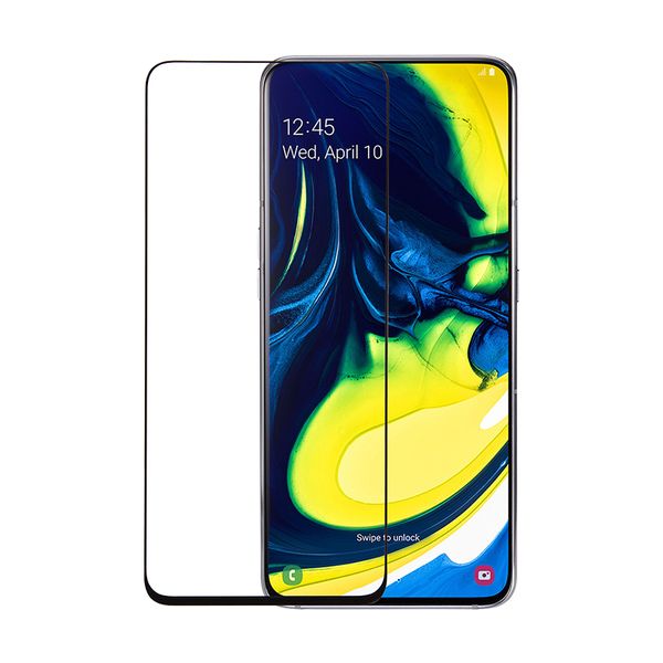 Redshield Redshield Tempered Glass Samsung Galaxy A80 Black Προστατευτικό Οθόνης