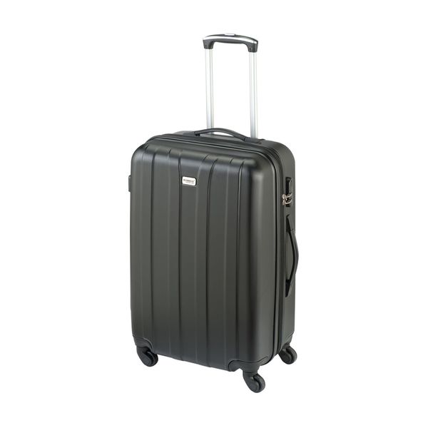 Princess Traveller Canberra 67cm Black Βαλίτσα Ταξιδίου